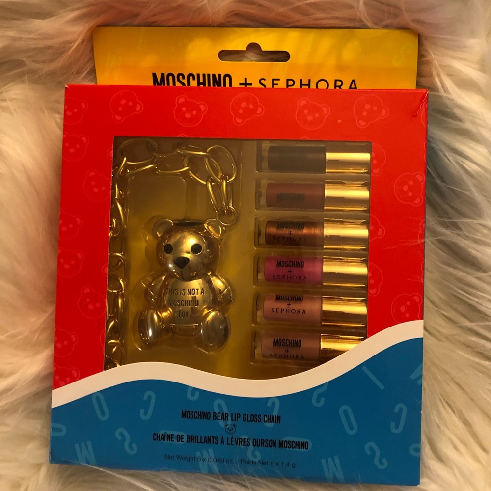 Moschino + Sephora Bear Lip Gloss Chain